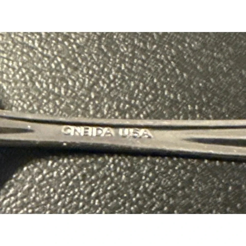 Oneida Gala Impulse Salad Forks Fork Stainless Flatware Silverware Set Of 7